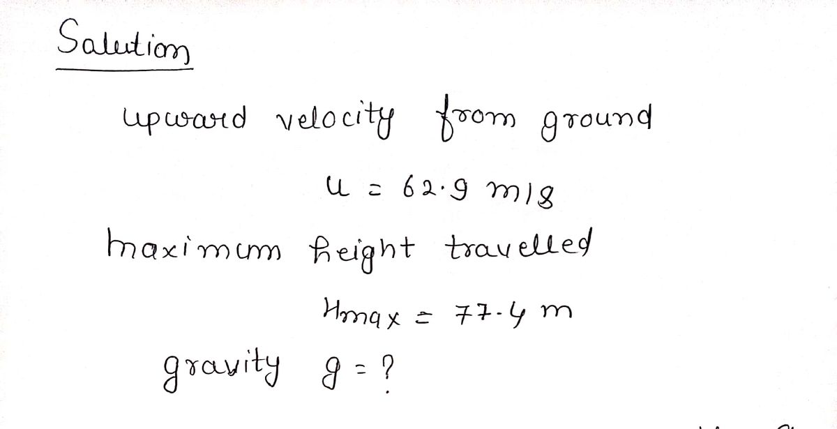 Physics homework question answer, step 1, image 1